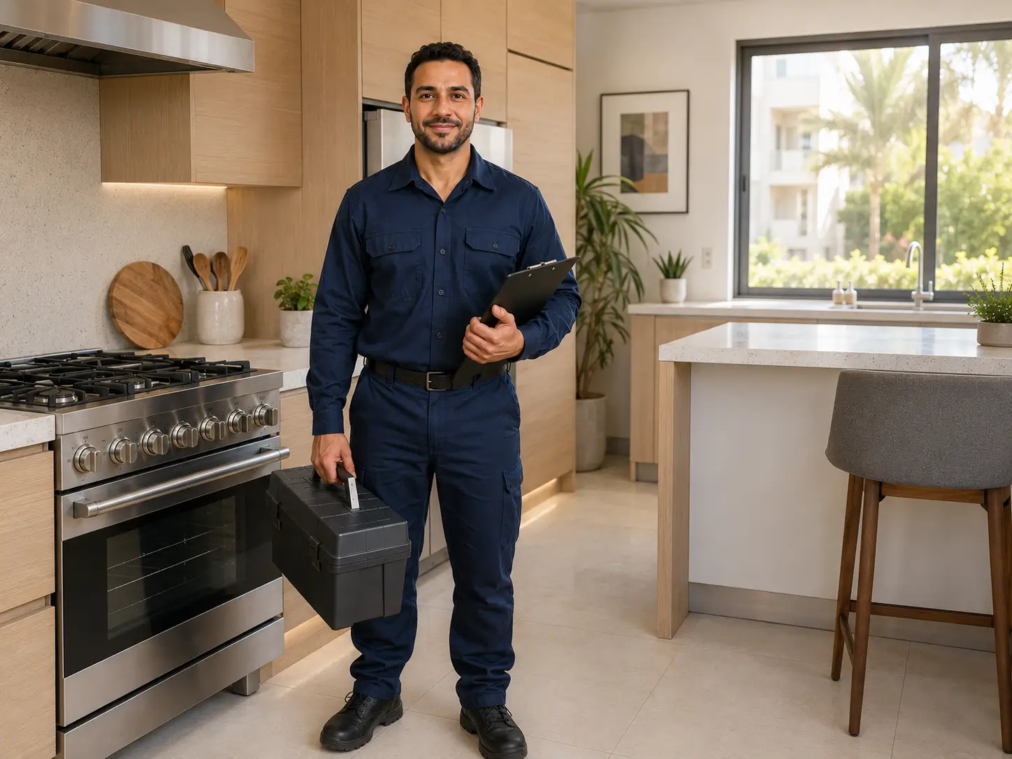 فني FixStove بيصلح جهاز يونيفرسال في 6 أكتوبر