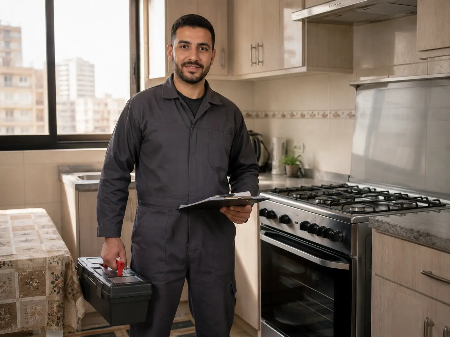 فني FixStove بيصلح جهاز يونيفرسال في مدينة نصر