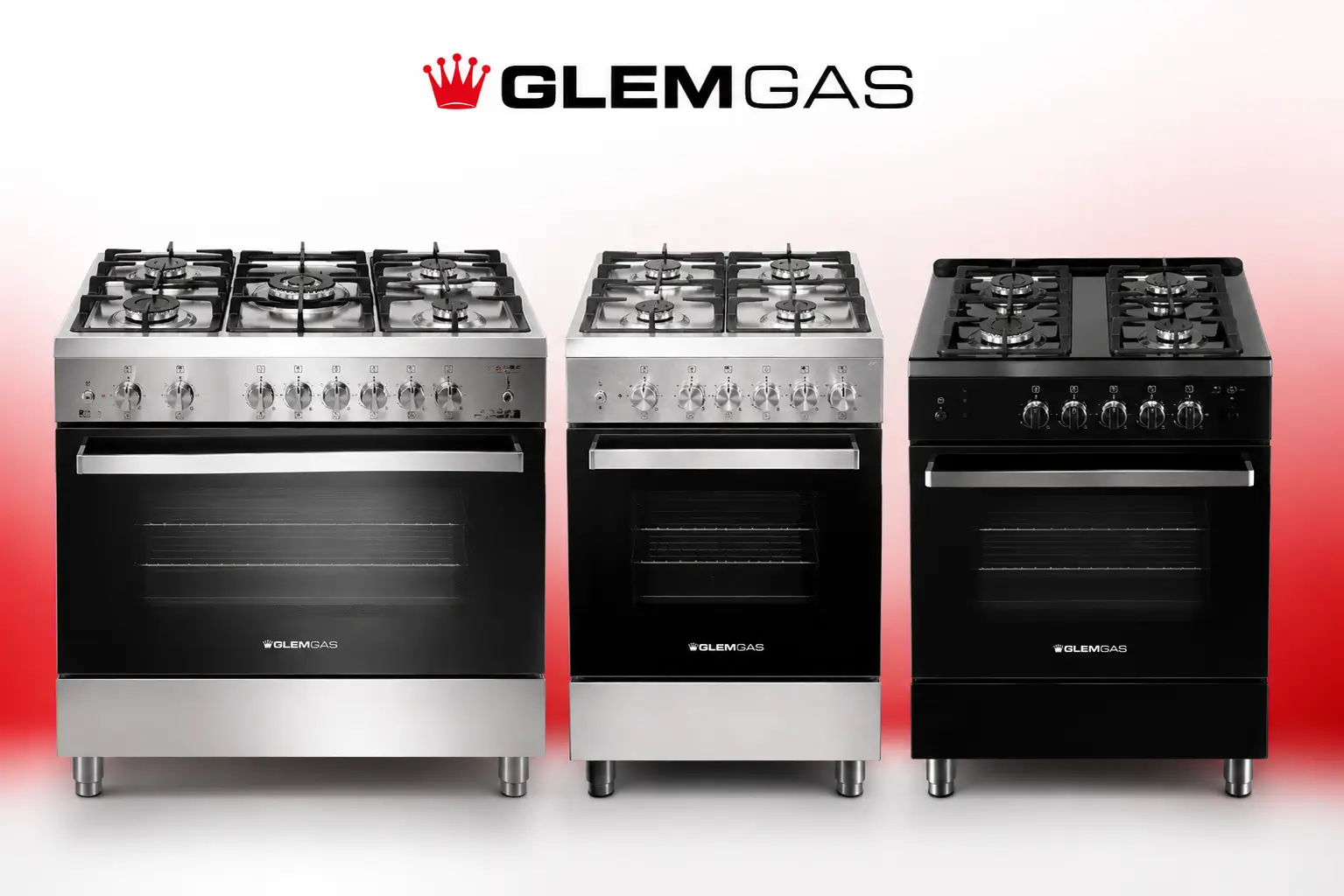 Italian Glem Gas stove models