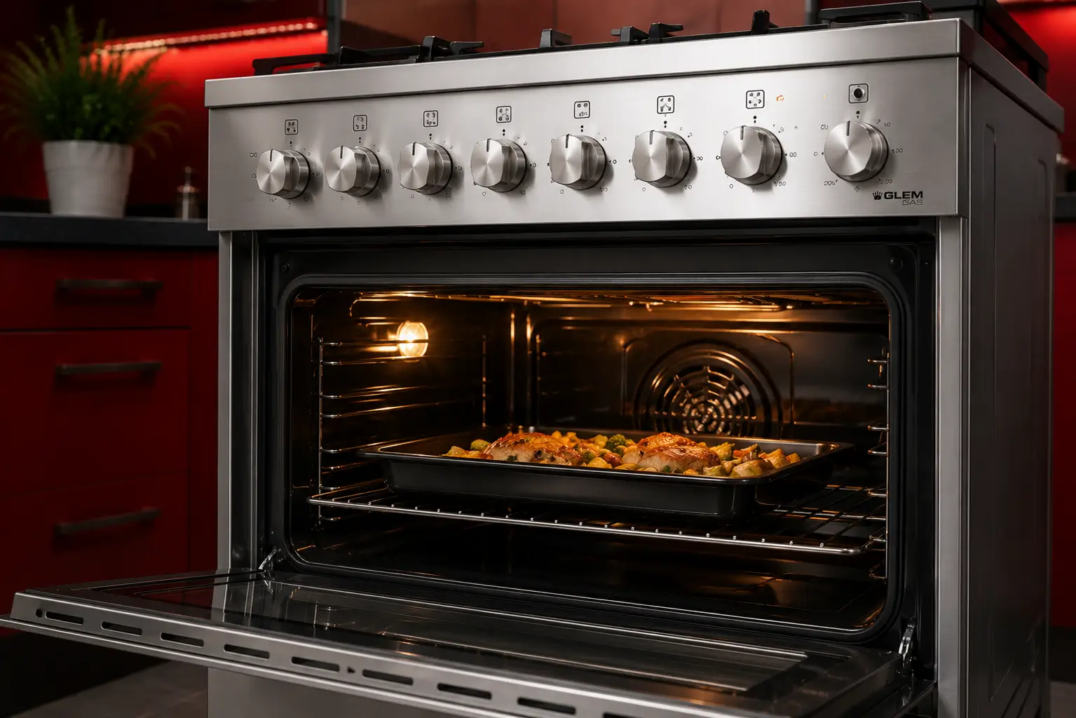 Diagnosing Glem Gas oven faults — the thermostat and fan