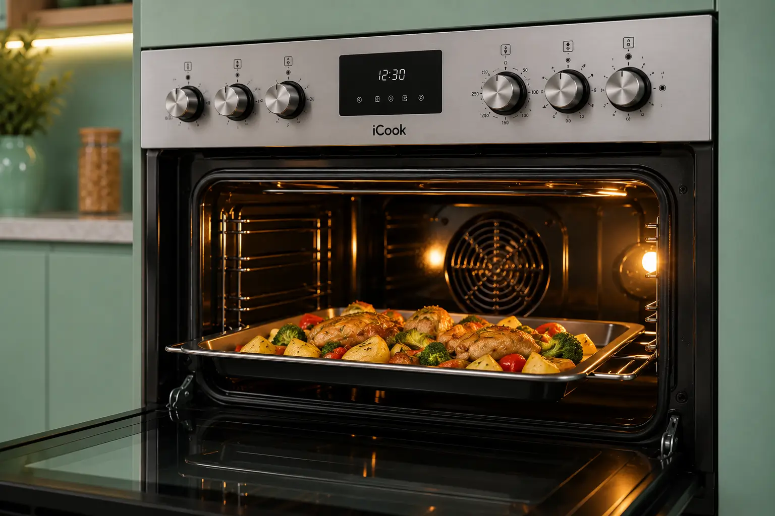 Diagnosing iCook oven faults — the thermostat and fan
