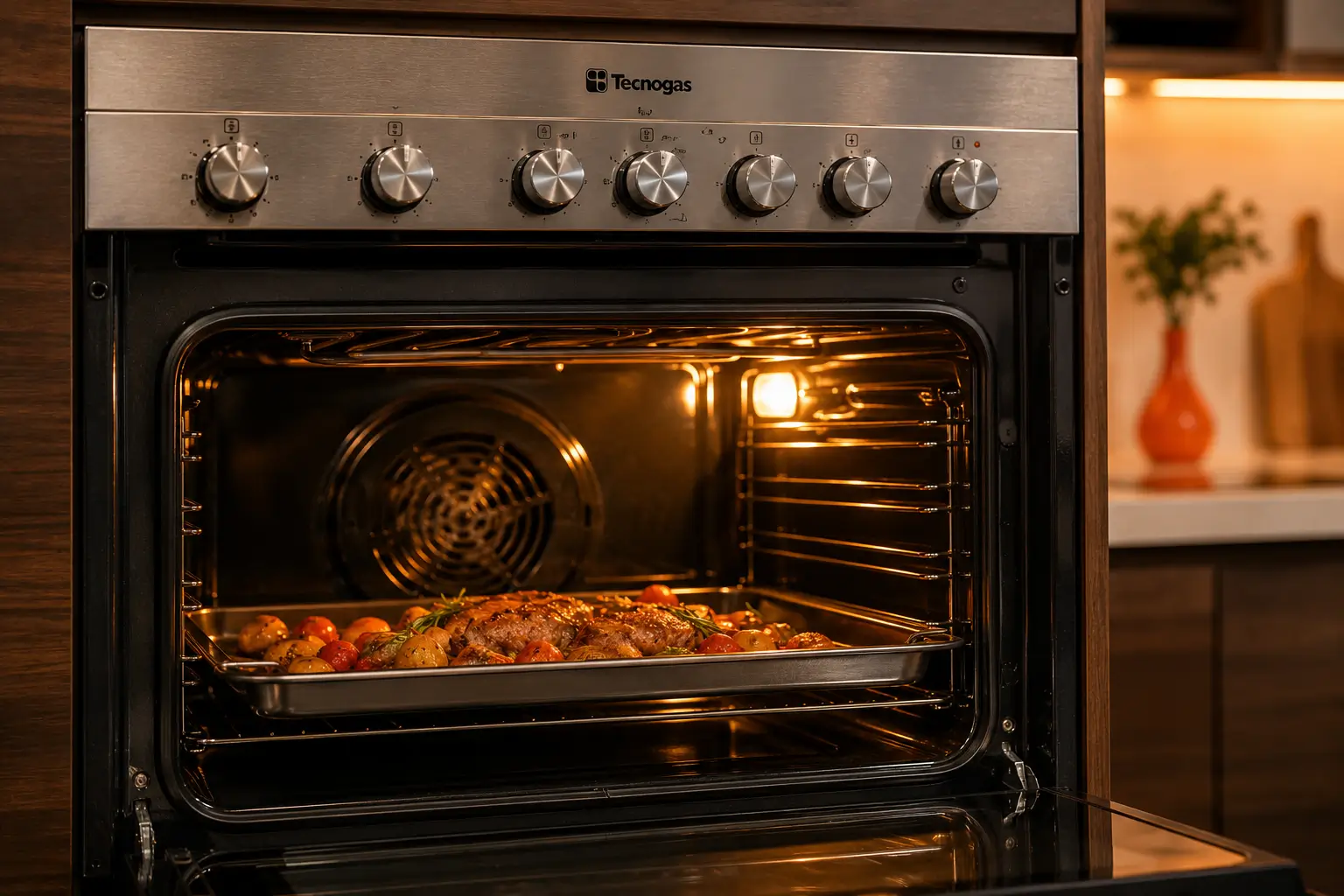 Diagnosing Tecnogas oven faults — the thermostat and fan