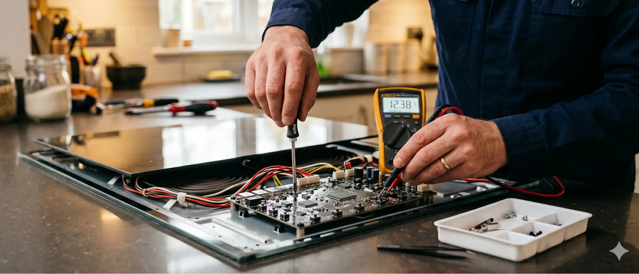 Diagnosing Universal built-in faults — built-in hob board